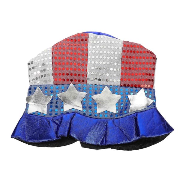 USA Flag Hat Klassisk Hat til Dekoration 2 Stk