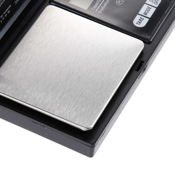 Foldable Digital Pocket Scale / Mini Scale / Jewelry Scale (0.01-200g) black black