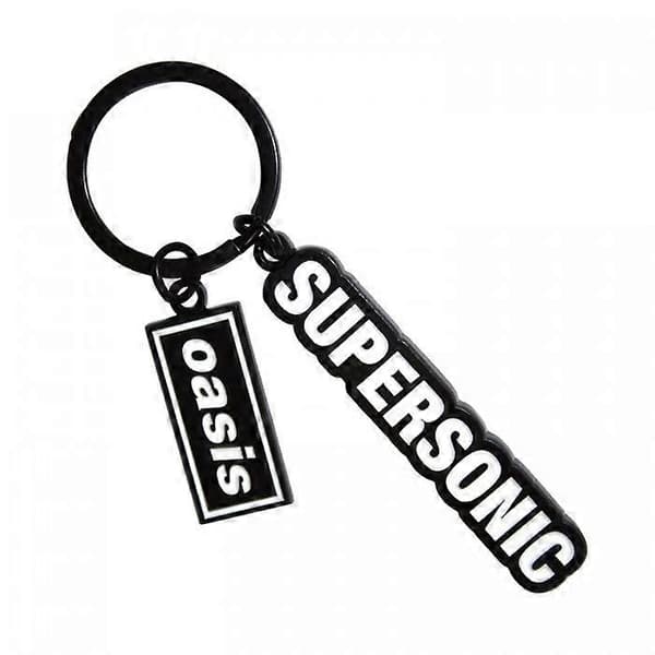 Supersonic logonyckelring En storlek Svart