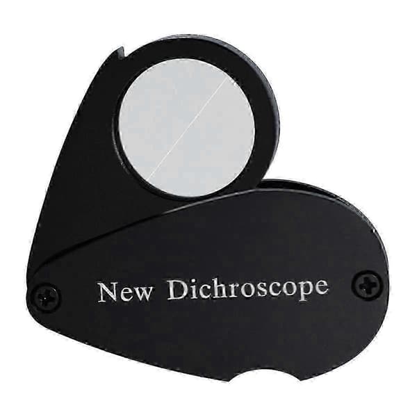 Lomme Dikroskop Smykketest 21mm Linsediameter Hvidt Lys