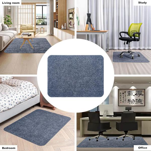 Kova lattiatuolimatto - Toimistotuolimatot (48\"x36\") koville ja laattalattioille, suuri liukumaton kodin työpöydän tuolimatto matala nukka, helppo puhdistaa