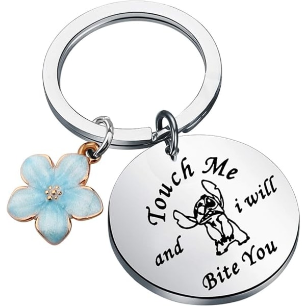 Ohana Inspired Gift Hibiscus Flower Jewelry Touch Me and I Will Bite You Hawaiian Trip Gift