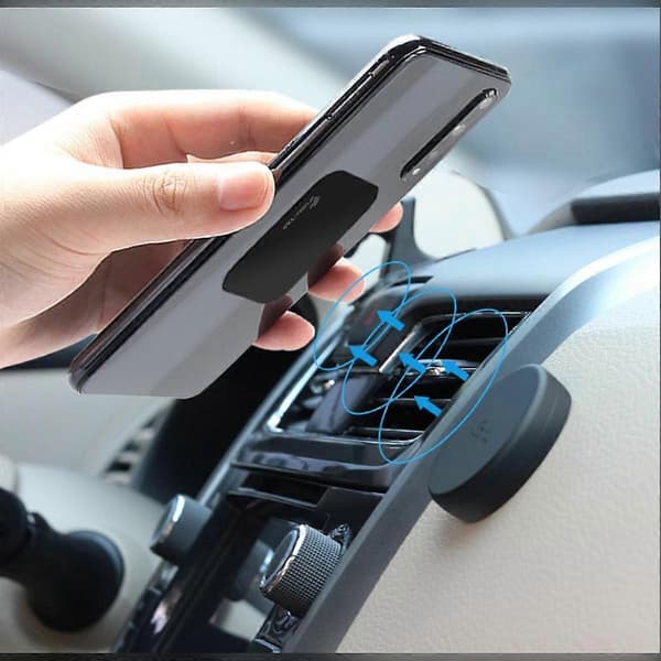 Silicone Magnetic Suction Base Strong Magnet, 3M Adhesive, Universal for Phones and Tablets Under