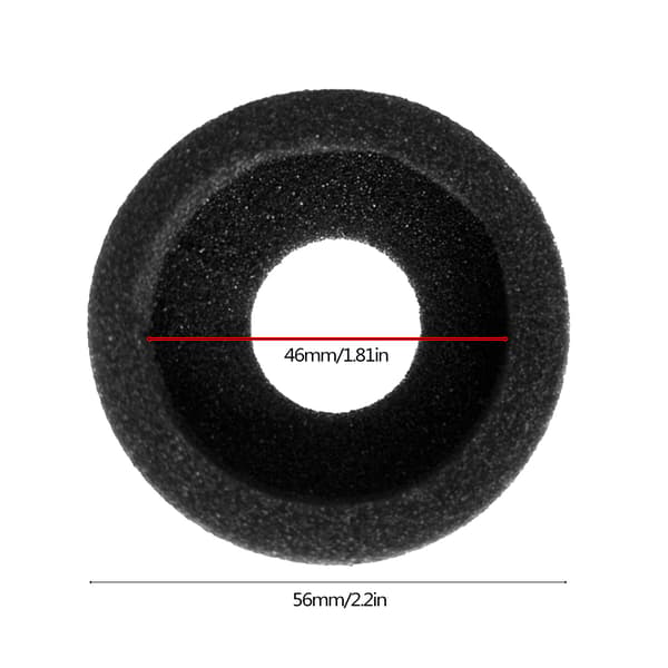 5 par skumøreputer erstatning for Plantronics Blackwire C300 C310 C315 C320 C325 C3210 C3220