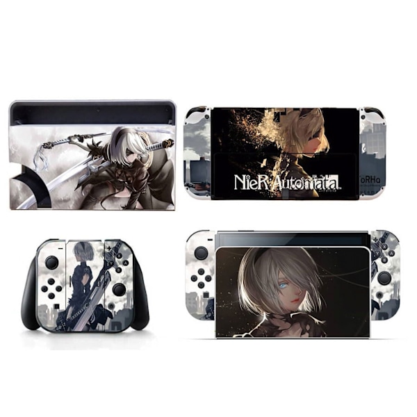 Sopii Switch OLED -tarroille, Neil, Game，pölytiivis, naarmuuntumaton ja värikkäät tarrat（2B） Style07