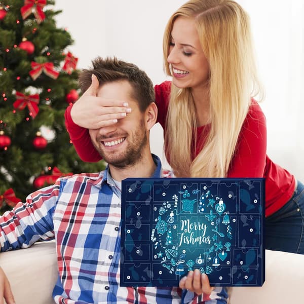 Advent Calendar with Versatile Fishing Lures for All Waters
