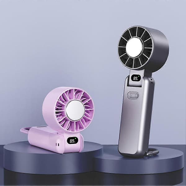 Bærbar Aircondition Ventilator USB Stærk-Vind Luft Turbos Køler til Hjemmet Dark Green
