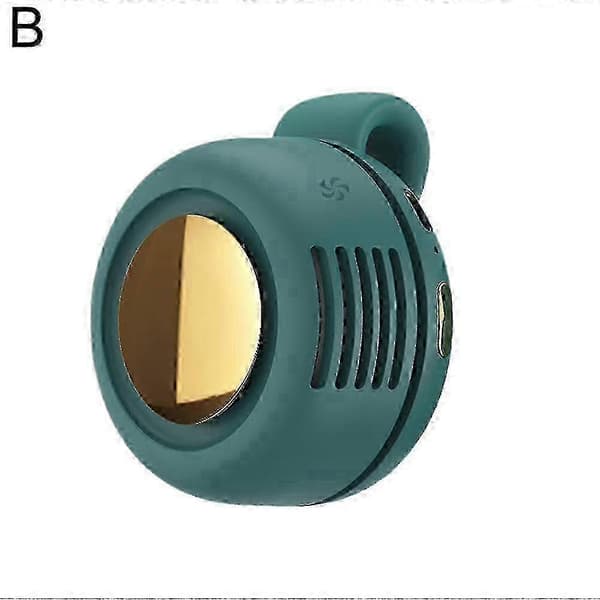 2025 Clip Mini Ventilator Skjortekrave Taljeventilator, Bærbar USB Ventilator