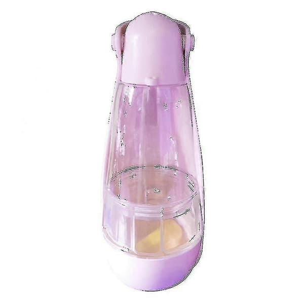 Husdjurskompanjon Vattenkopp Vikbar Utomhus Vattenkopp Vatten 200ml + Spannmål 260ml (rosa)
