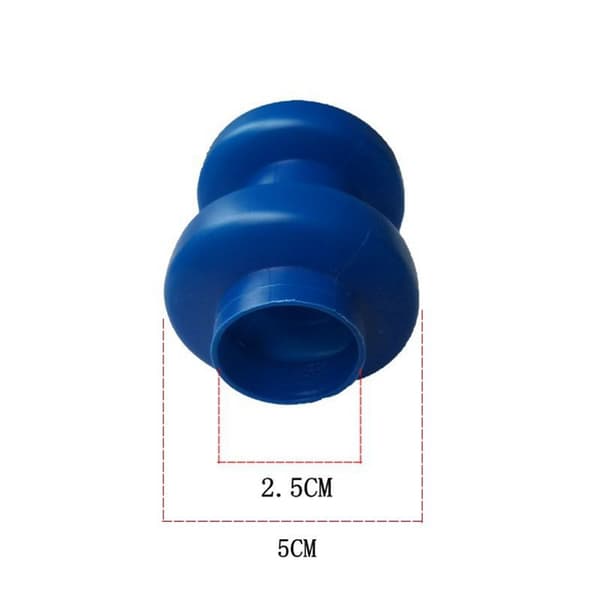 10-pack studsmattes stolpskydd, hållbara studsmattes stängselstolpskydd, tjock studsmatteskydd för nätkrok studsmatta strömförsörjning blue 10pcs