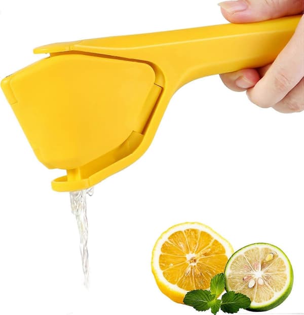 Citronpress, enkel manuel flad limepresser, håndcitrus