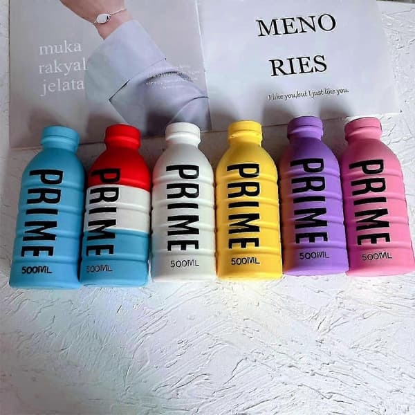 2026 Prime Bottle Bløde Squishy Legetøj Klem Aflast Stress Gaver til Børn og Voksne Blue