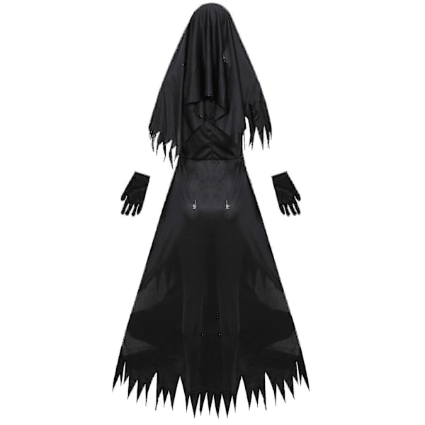Nunna-asu Cosplay Vampyyri Paholainen Asu Puku
