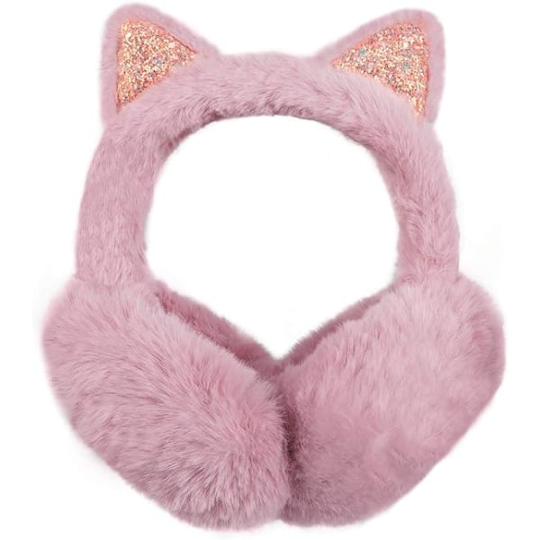 Cute Animal Earmuffs Winter Warm Outdoor Ear Covers Headband Fur Earwarmer