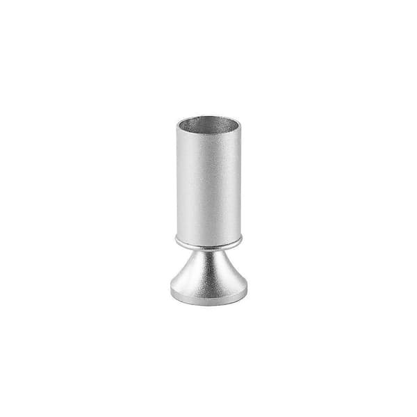 Minimalist Aluminum Toothpick Holder - Large Opening and Elegant Table Accessory