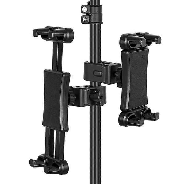 360-graders rotasjon nettbrett telefonholder justerbar klemme multifunksjonell adapterklips
