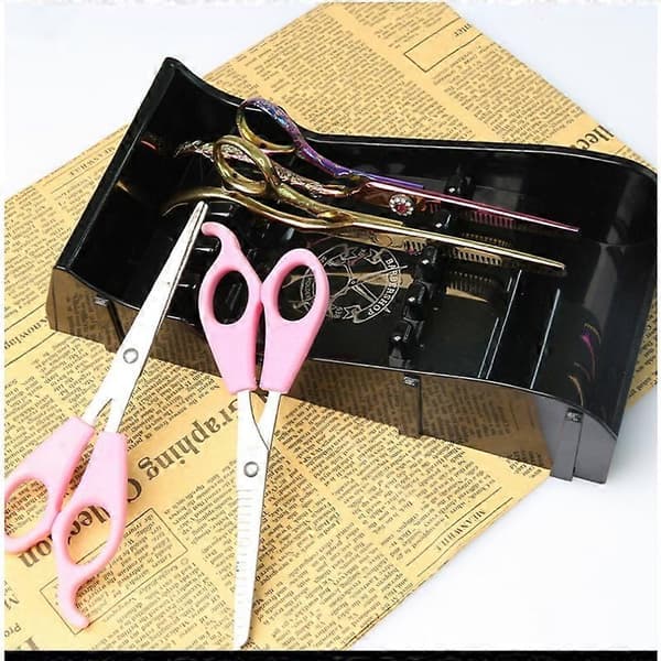 Hairdressing Scissors Storage Box Barber Shop Tool Organizer