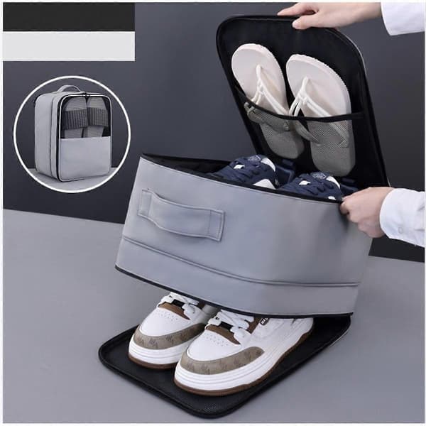 Medium Travel Shoe Storage Bag Dry Capacity Shoe Organizer