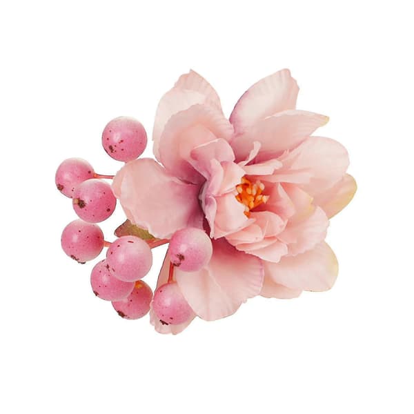 Rose Blomst Servietringe Kunstige Blomster Servietholdere Servietspænder
