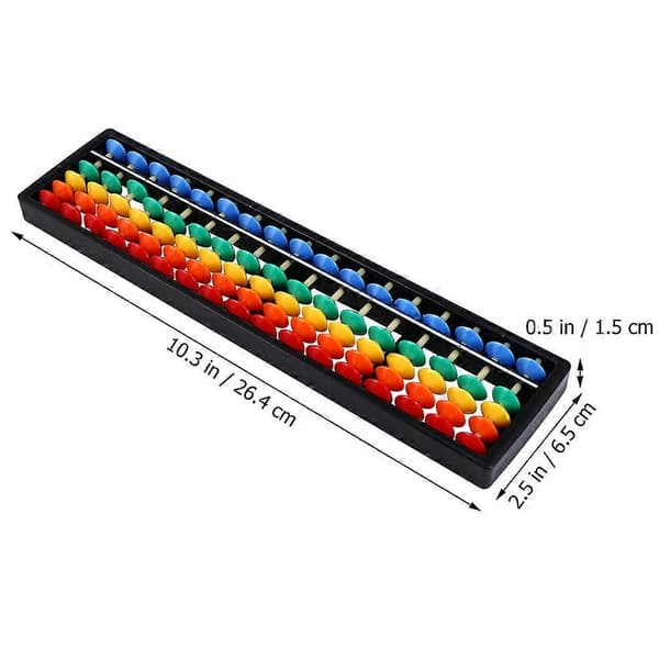 Abacus Plast Abacus Tælleværktøj 2 stk. til studerende med assorterede farver