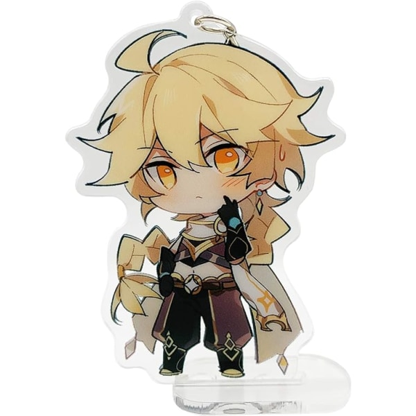 Genshin Impact Cute Acrylic Keychain Figure