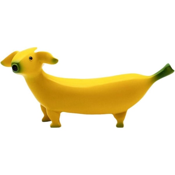 Banana Dog Statue - Funny Garden Sculpture - Office Decor - Figurines Gifts - Resin Decoration