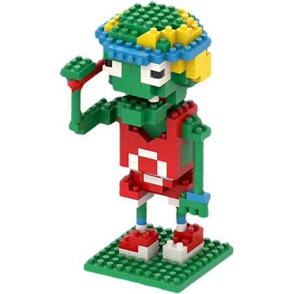 1 stk. Plants vs. Zombies legetøjsfigur Zombie PVZ legetøjssæt 1 2 serie Jersey Zombie byggeklodser Fantastisk gave til jul, fødselsdag Helt ny