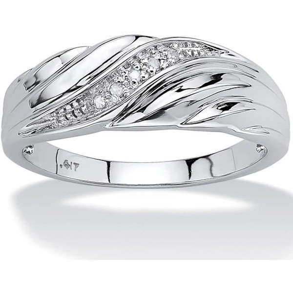 14K gullbelagt chunky vridd ring | Croissant Dome Ring | Gull tykke flettede ringer for kvinner