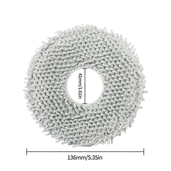 Replacement Mop Cloths Pack of 6 Compatible with DJI ROMO ROMO A ROMO P Polyester Nylon Microfiber