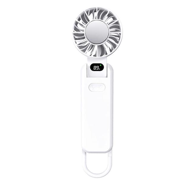 Bærbar Aircondition Ventilator USB Stærk-Vind Luft Turbos Køler til Hjemmet Milk white