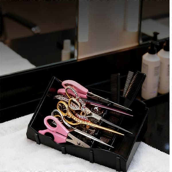 Hairdressing Scissors Storage Box Barber Shop Tool Organizer