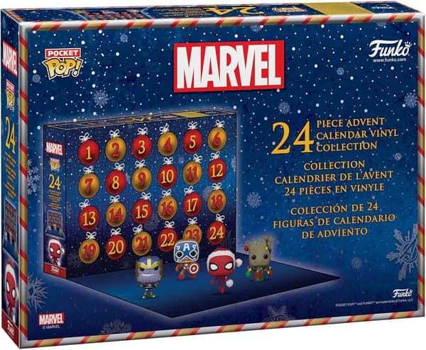 Funko Pop! Julekalender: Marvel - Jul, Flerfarvet, One Size