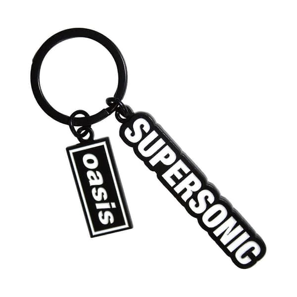 Supersonic Logo Nøglering En storlek Svart