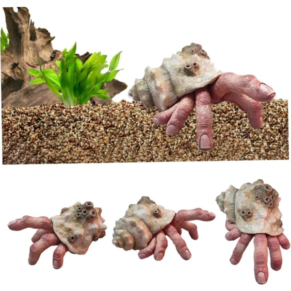 Halloween Finger Crab - Realistisk skrekkfingerstatue - Realistisk skrekk krabbemodell - Skummel fingerkrabbedekorasjoner