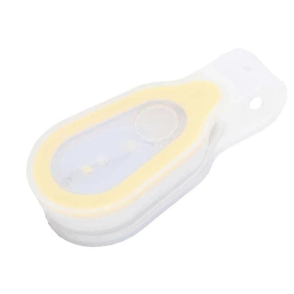 Vanntett bærbar utendørs LED Mini Nattlys Løpeknapp Silikonklipslampe