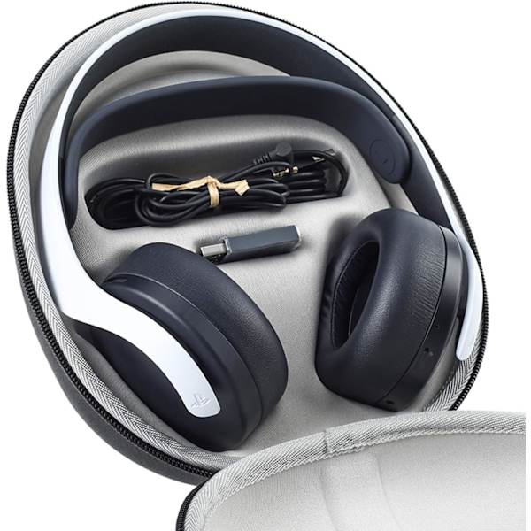 Hodetelefonbæreveske for PlayStation 5 PULSE 3D trådløst headset, PlayStation 5 3D hodetelefontilbehør vanntett bærbar hard skall oppbevaringsboks
