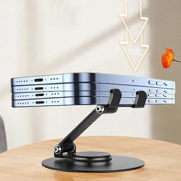 360 Degree Rotating Phone Holder Portable Foldable Desk Stand