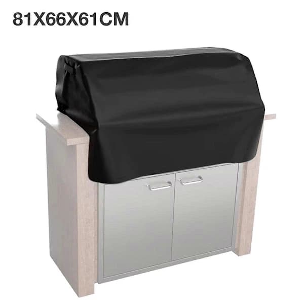 Waterproof Windproof Grill Covers for Built-in Grill Top with Waterproof Coating Outdoor BBQ