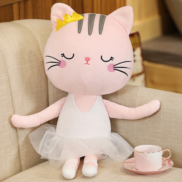 Ballerina Dolls Kitty Plush Cat Toys Ballet Dance Recital Gifts for Girls 13.5 Inches