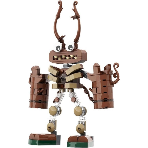 Singing Monsters Wubbox 236 stykker byggesæt - Wubbox actionfigur model mursten byggesæt