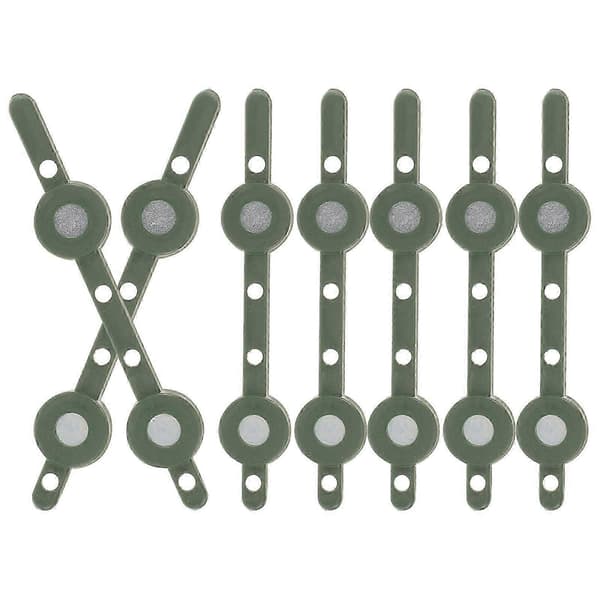 15 par blomsterknapphullsblomst magnetkorsasje magnetisk nålbrosjer DIY-holder IE