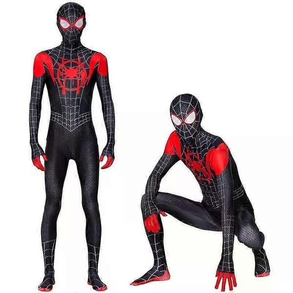 Spider-Man Miles Morales Halloween-asu Cosplay-haalari miehille 180