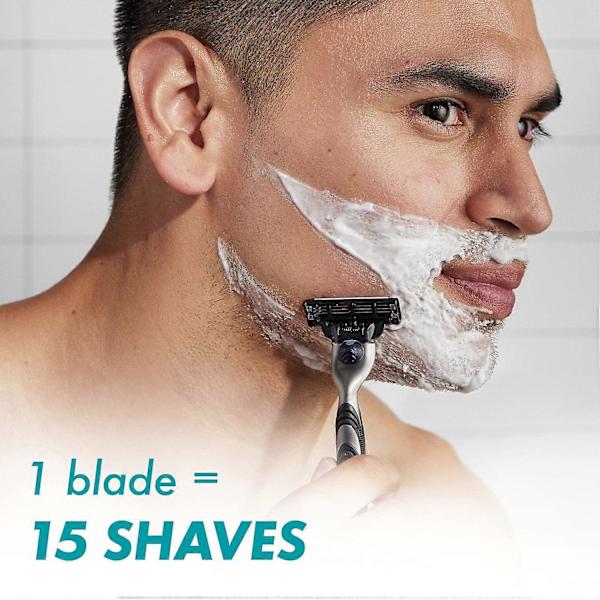 Gillette Mach3 Barberblade til mænd, 15 barberblade