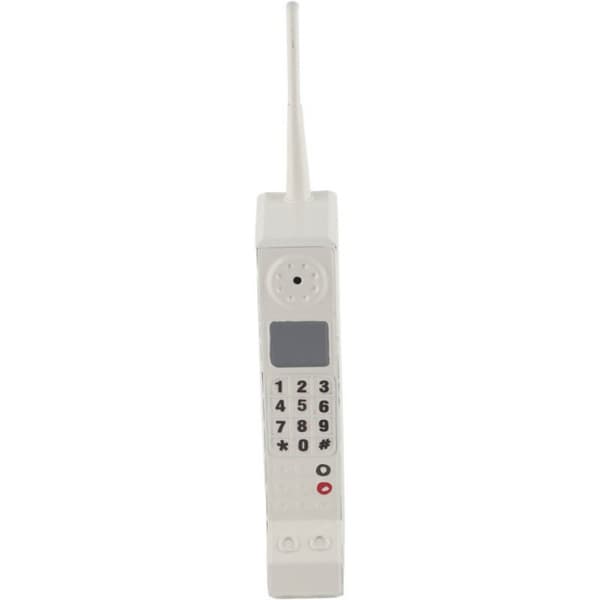 Phone Model (White) Fockety Retro Cell Phone, 80s 90s Old Fashioned