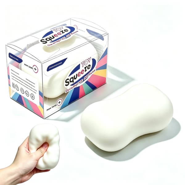 Knaskende såpe-squishy, ASMR Knaskende Squishy, Fidget-leker for voksne, Sensoriske leker