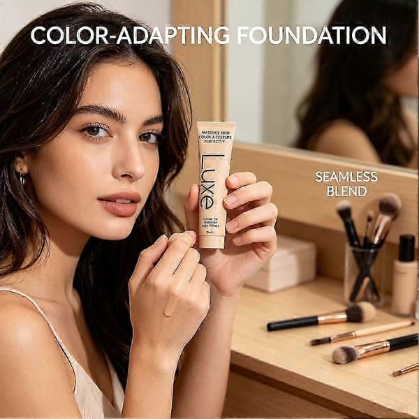 Luxe fargeendrende foundation - 30 ml light