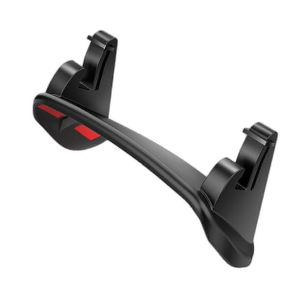 Rear Steering Wheel Mount for Mobile Compatible with Tesla Model 3 and Model Y Double Compartment ABS Holder with Removable Adhesive