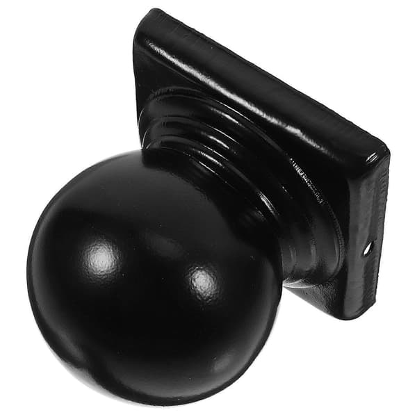 Decorative Metal Post Caps for Fence Posts, Classic Design, Protection, Round Shape, 1 Set