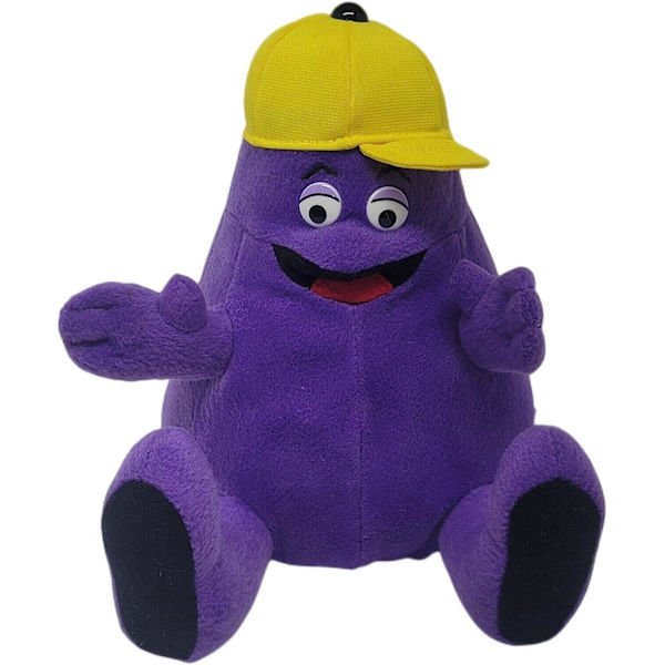 Grimace-pehmolelu - 10 tuuman Grimace-pehmolelut faneille lahjaksi - Söpö ja pehmeä täytetty figuuri nukke lapsille ja aikuisille