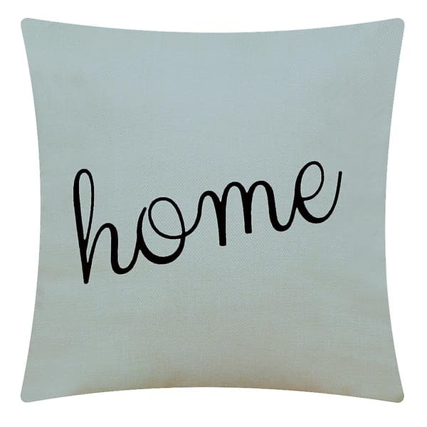 Sett med 9 dekorative putetrekk 45x45cm geometrisk linjemønster for sofa, kontor, seng, bil, stue
